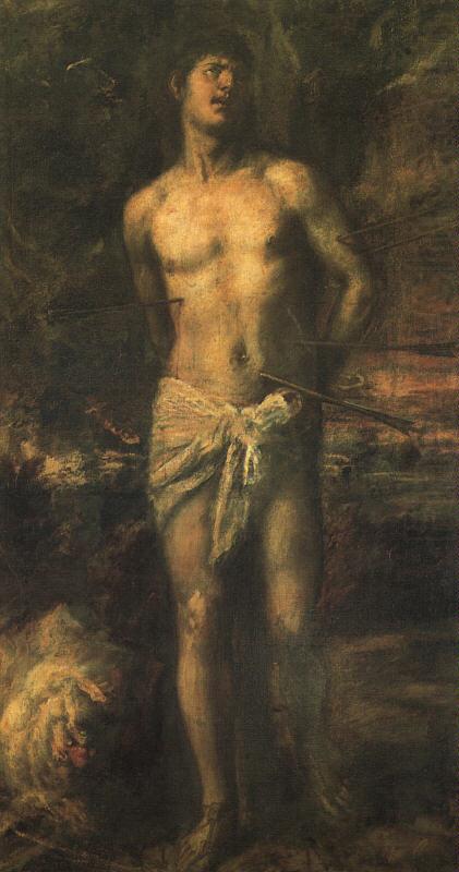 Saint Sebastian,  Titian